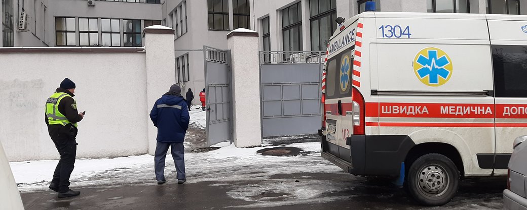 В Харькове женщина упала с шестого этажа "Госпрома". Фото: Суспильне